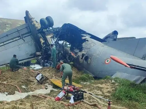 iaf plane crash assam
